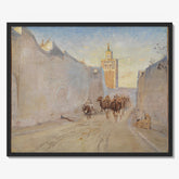 Camels in a Street in Tunisia by Theodor Philipsen - thumbnail_1_bf_67672e2eb7c995d950163fbb